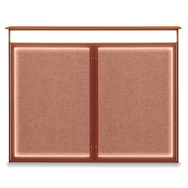 Single Door Enclosed Indoor Letterboard